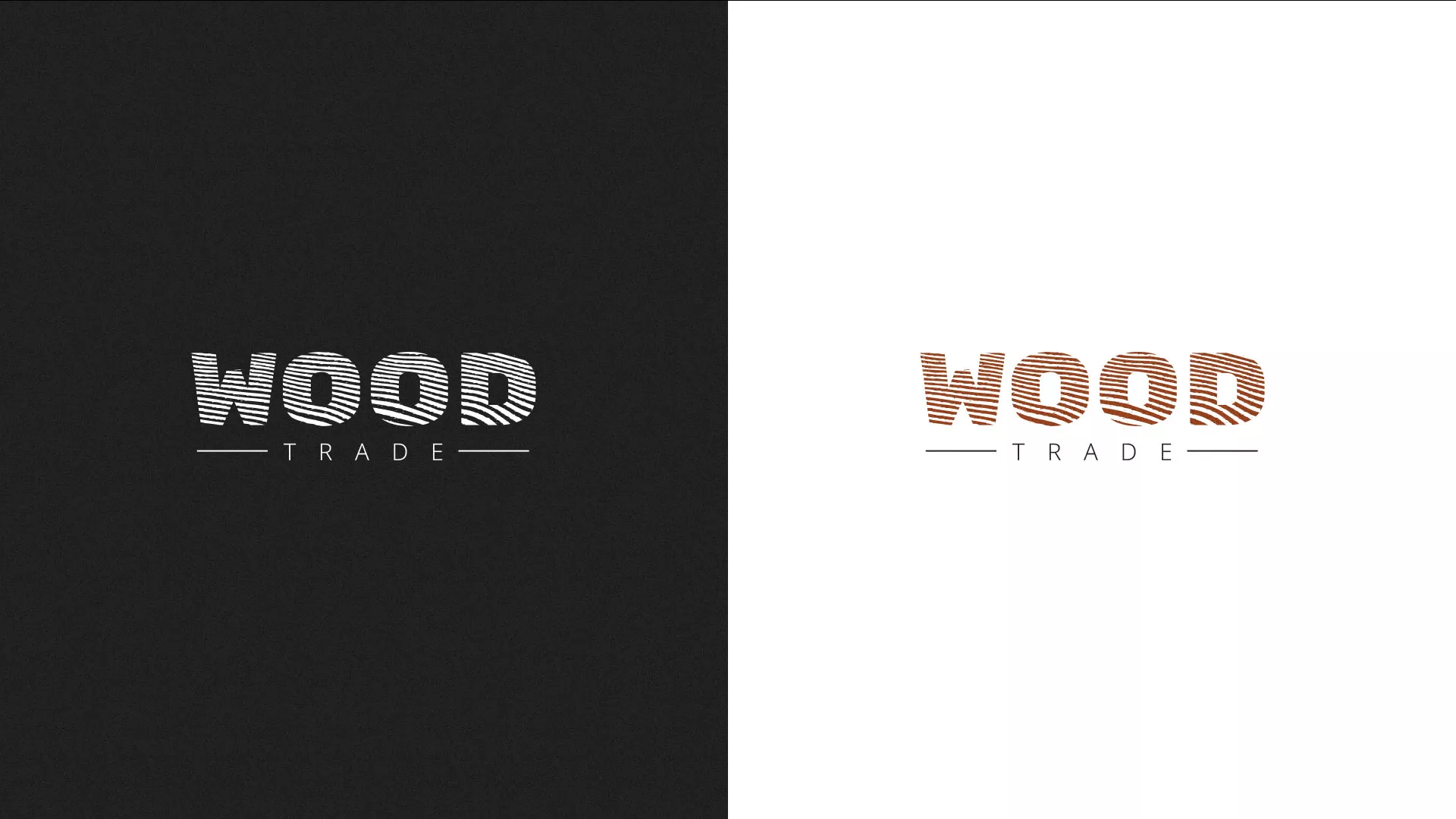 Разработка логотипа для компании «Wood Trade» в Арсеньеве